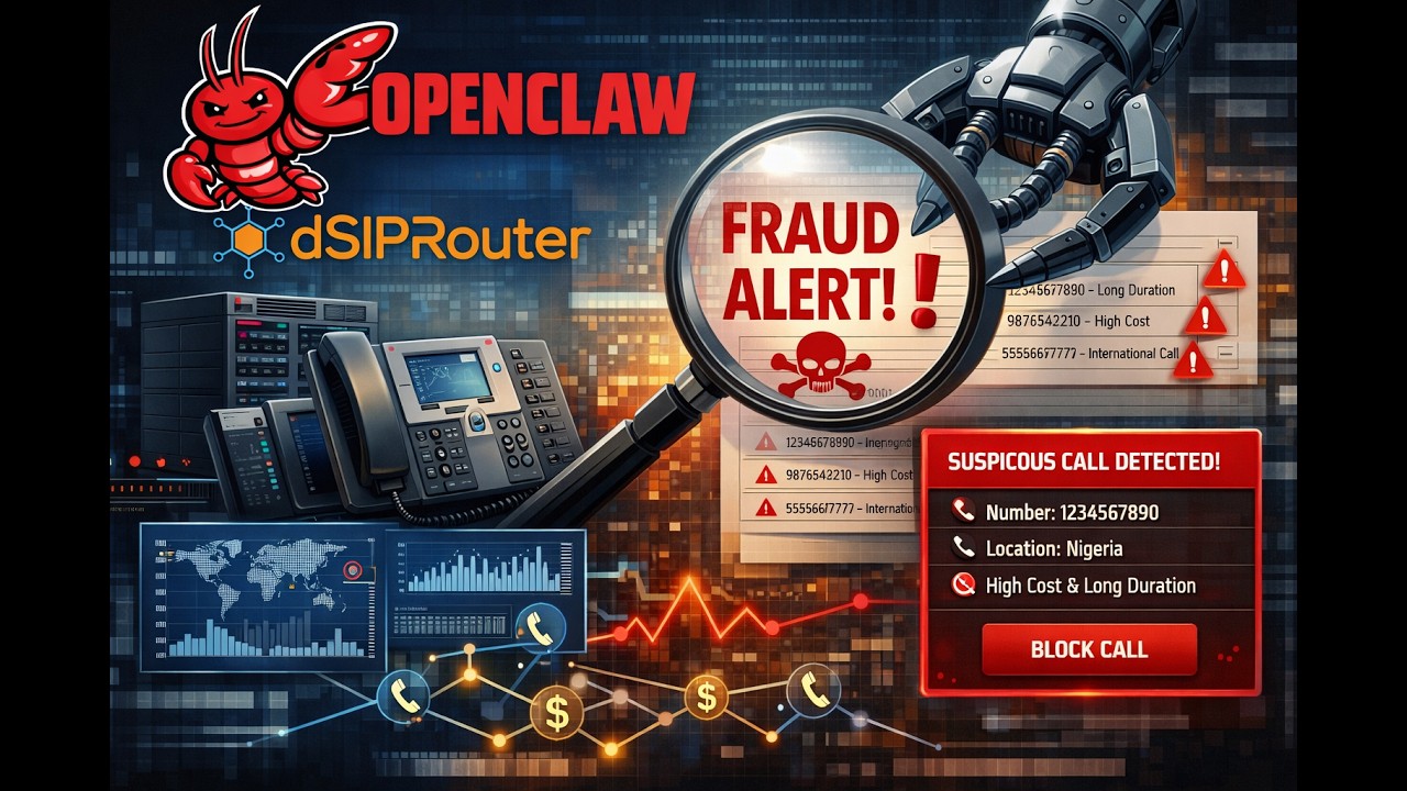 Openclaw dSIPRouter VoIP Fraud Detection