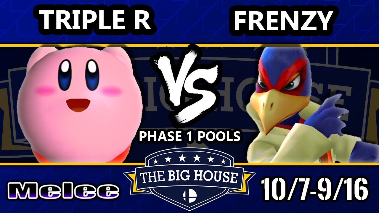 TBH6 SSBM - Frenzy (Falco) Vs. Triple R (Kirby) - Smash Melee Pools