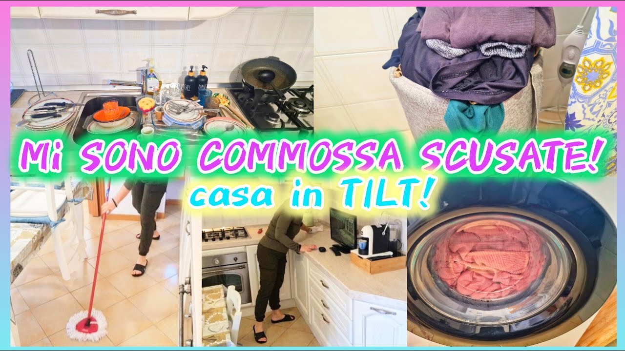 PULIZIE PROFONDE E RESET DI TUTTA CASA😱SONO ANDATA IN TILT😅DIETA INTERROTTA...MANNAGGIA 😱🤣💕🎂