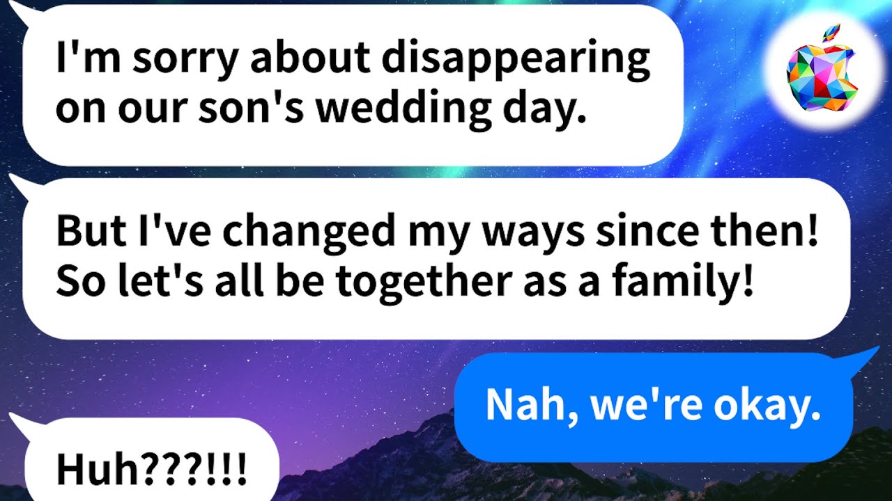 【Apple】5 years after stealing our son's wedding gifts, my ex wife comes crawling back...
