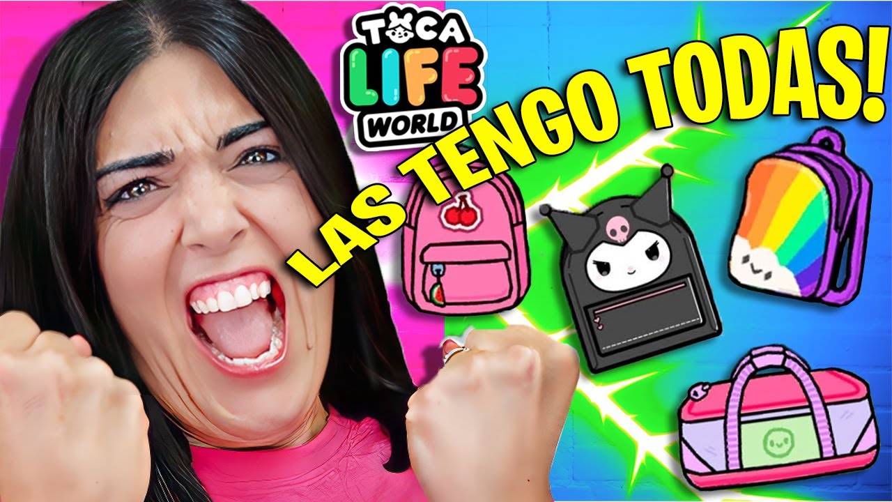 ENCUENTRO TODAS las MOCHILAS, ESTUCHES y LONCHERITAS en TOCA LIFE!