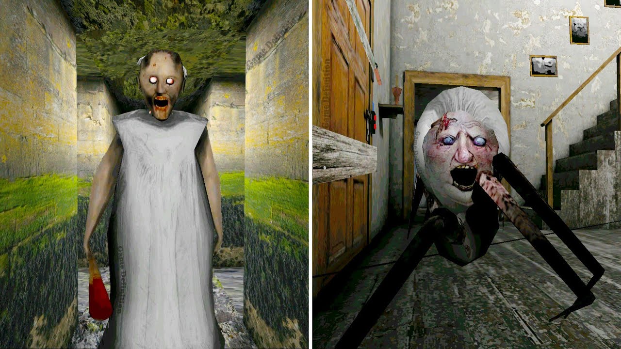 Granny Version 1.9 Inside Sewer Vs Spider Angeline Inside House grandpa granny wala game definition