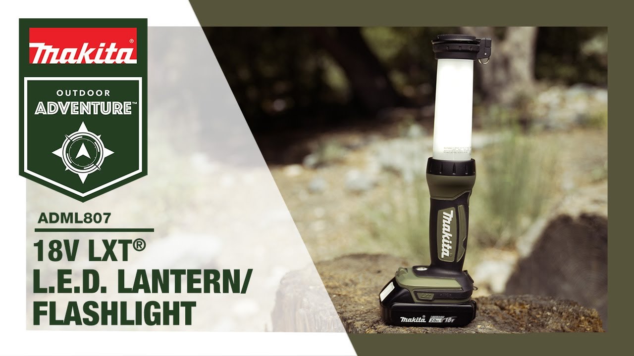Outdoor Adventure&trade; 18V LXT&reg; L.E.D. Lantern/Flashlight (ADML807)