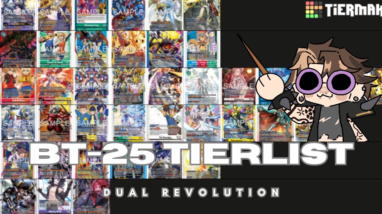 BT25 Dual Revolution Tier List | Digimon TCG