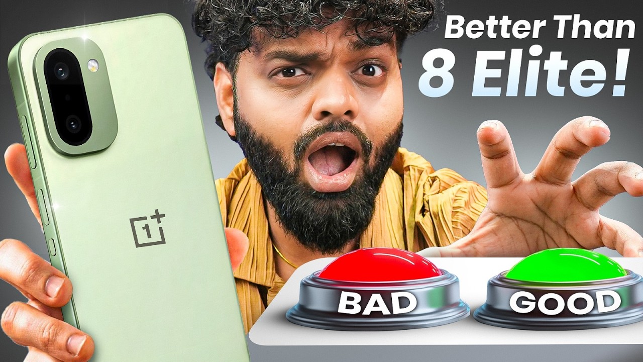 OnePlus 15R: Snapdragon 8 Gen 5 Powerful? Full Gaming Test!!!