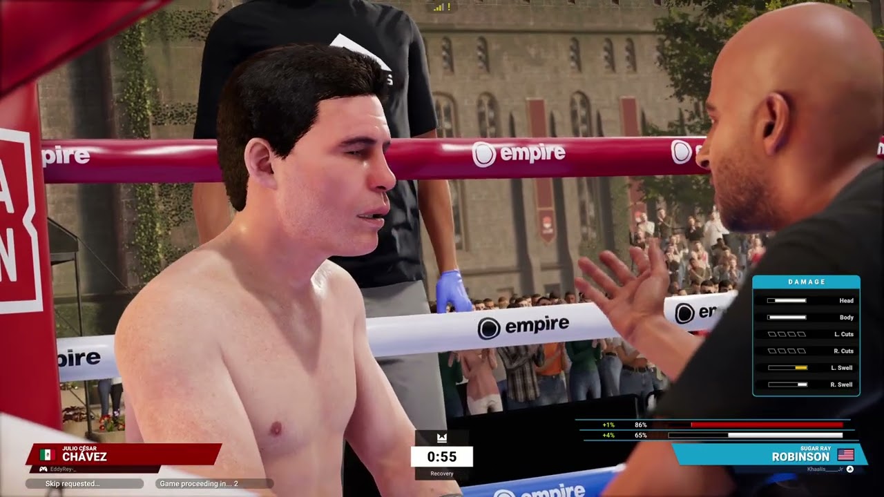 This is Boxing Art in Online Ranked Match Undisputed