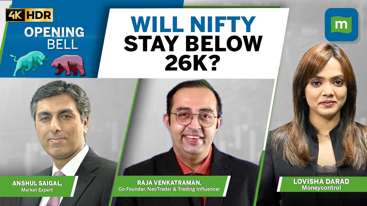 Прямой эфир: Сможет ли Nifty сохранить режим фиксации прибыли? | Открытие | 4k