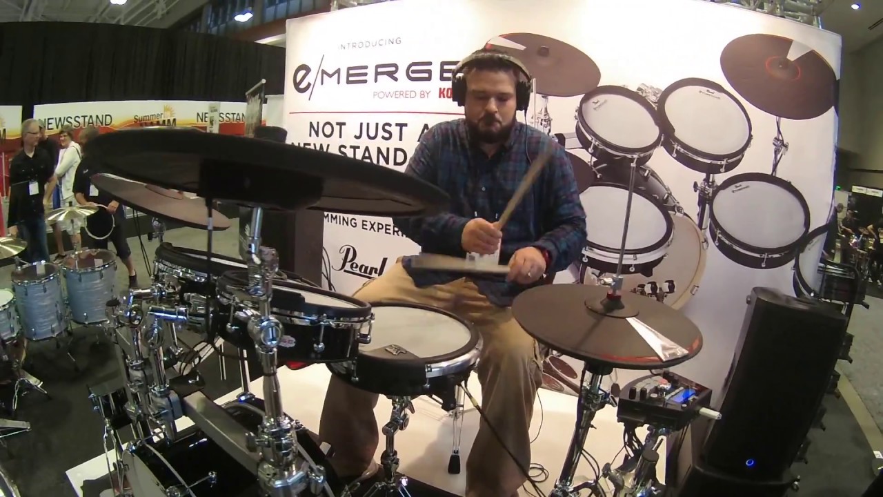Summer NAMM 2018 -  Pearl e/MERGE Electronic Drum Kit