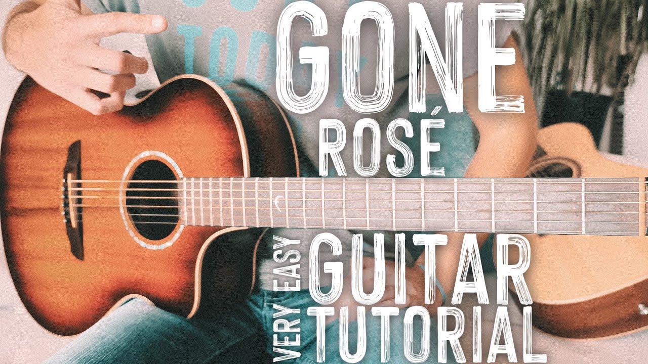 Урок игры на гитаре Gone ROSÉ (Blackpink) // Gone Guitar // Урок игры на гитаре № 850