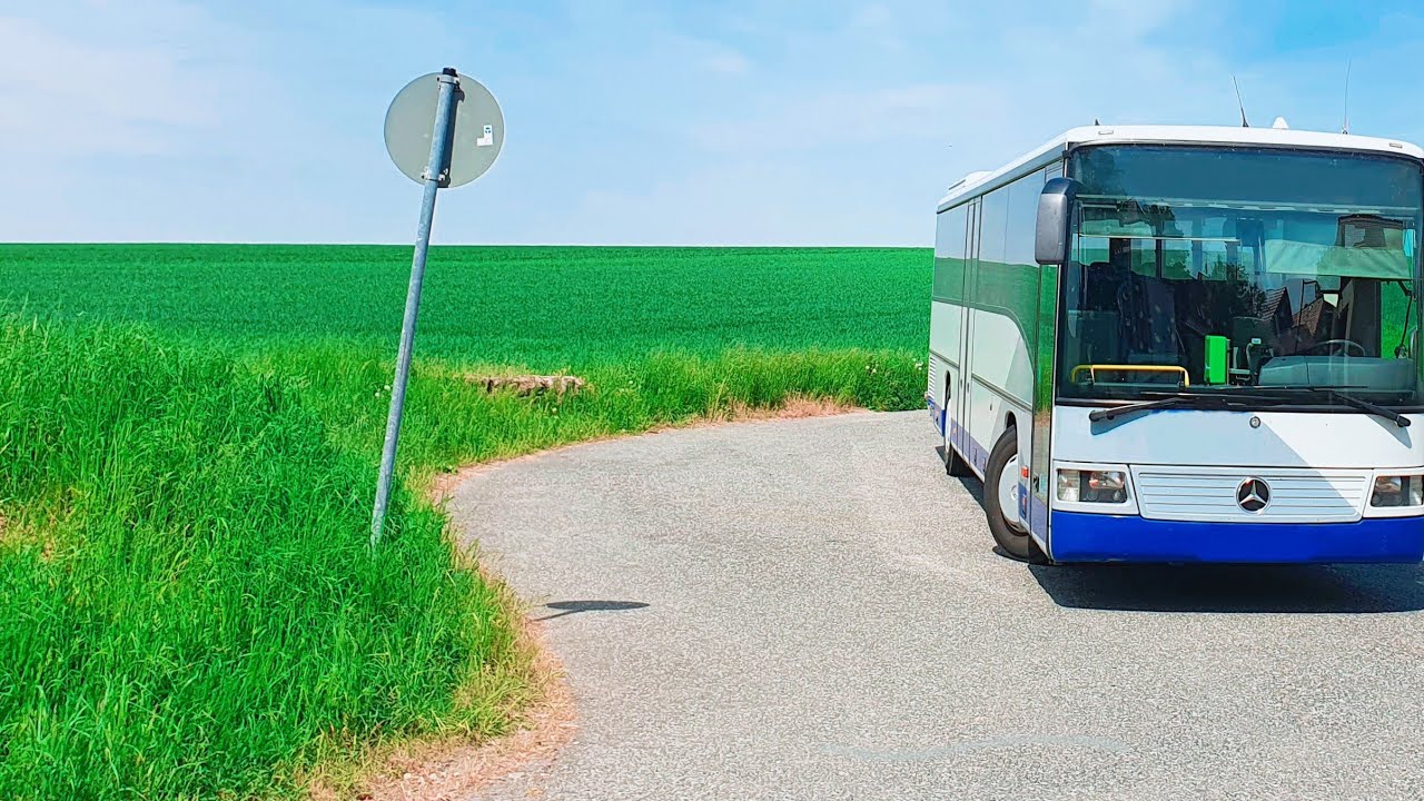 BUS POV No.6 ☀️M.Integro O550 2004 Automatic Waldsiedlung,Trockenborn Wolfersdorf-Tröbnitz Thüringen