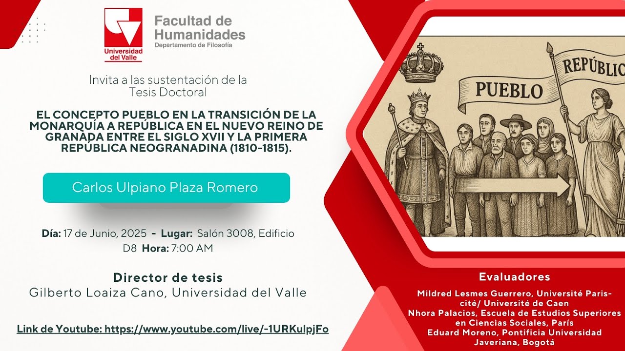 SUSTENTACIÓN DE TESIS DOCTORAL - CARLOS ULPIANO PLAZAS ROMERO