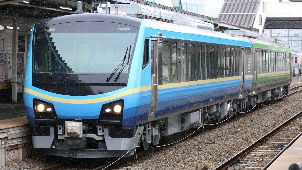 快速だてSATONO女川行 石巻駅出発