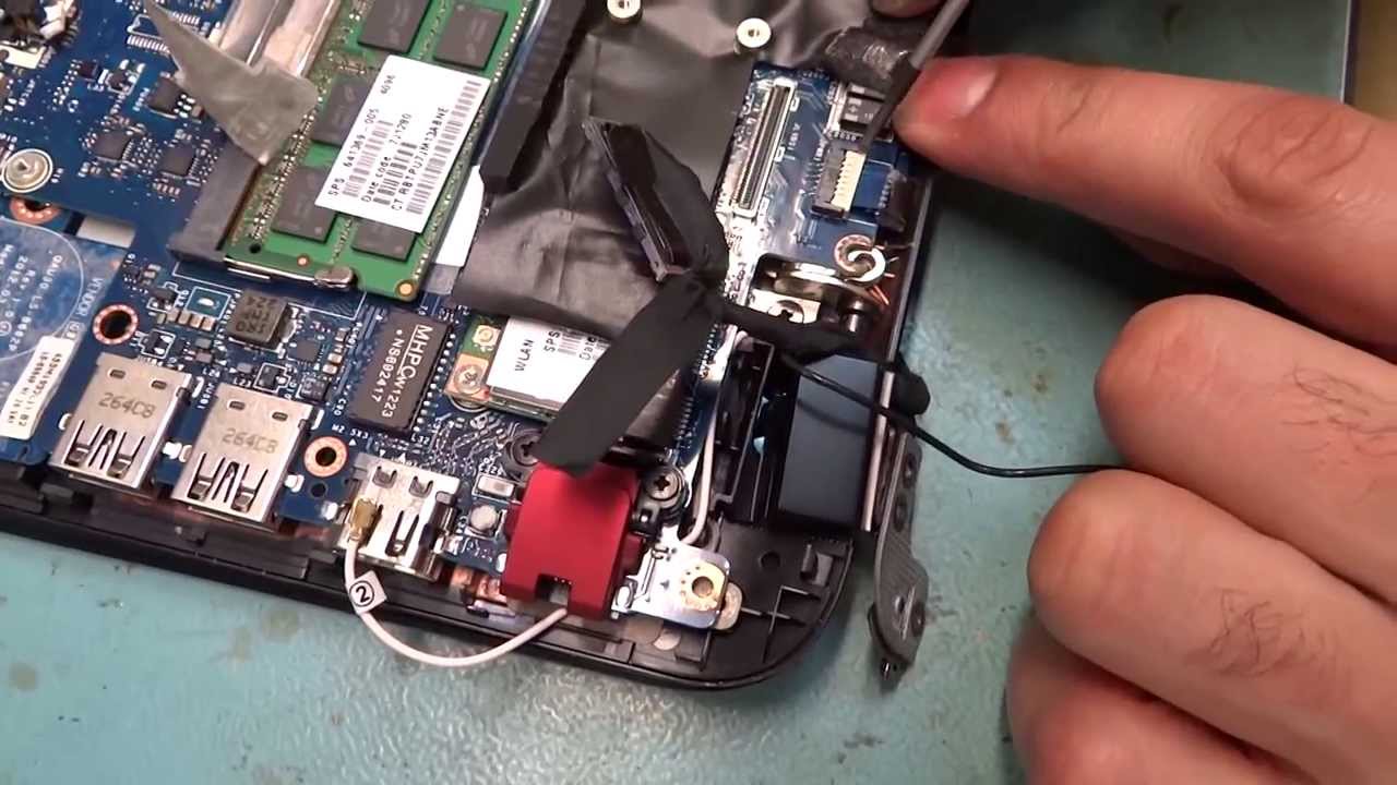 Разборка ноутбука HP ENVY 6  \  Disassembly Laptop HP ENVY 6