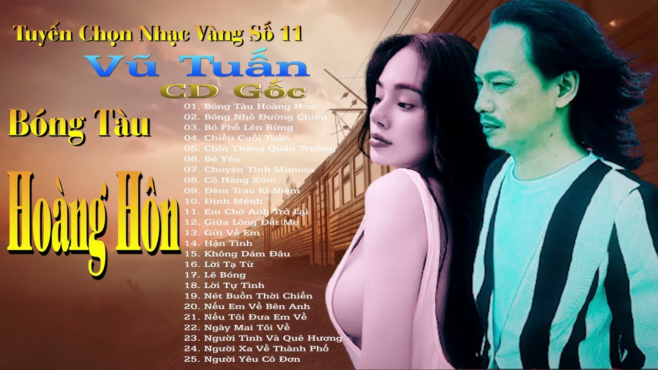 Bóng Tàu Hoàng Hôn - Ca Sĩ Vũ Tuấn - Tuyển Chọn Nhạc Vàng Số 11