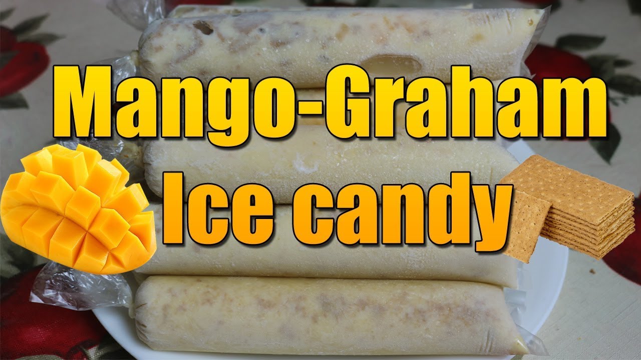 Mango-Graham ice candy