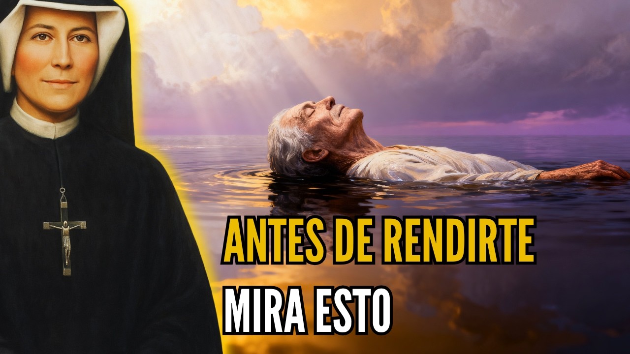 Cuando estés cansado de todo, mira esto — Santa Faustina