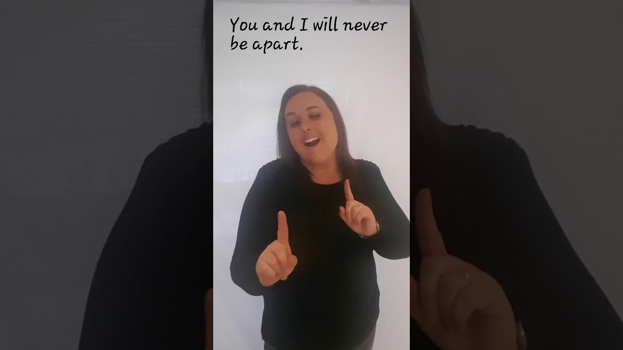 SHANIA TWAIN-FROM THIS MOMENT ENGLISH SIGN LANGUAGE (BSL SIGNED SONG)