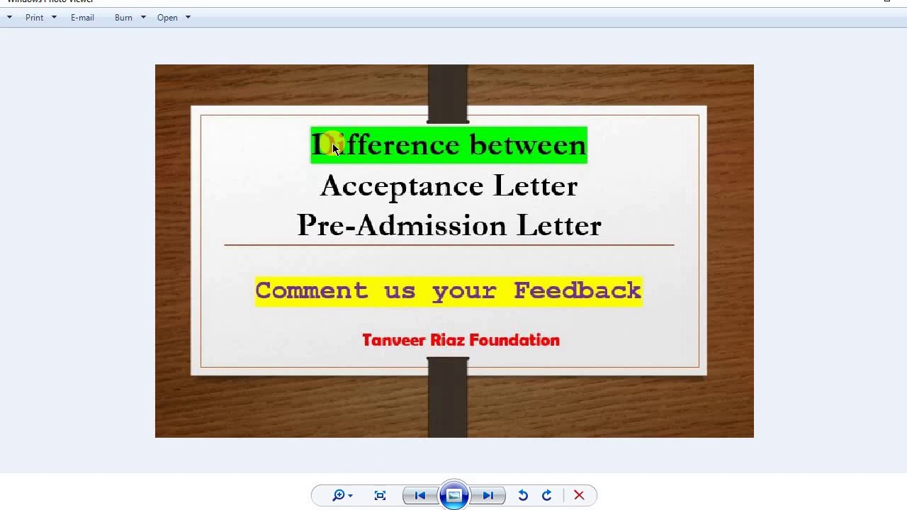 Difference between Acceptance Letter and Pre-admission Letter | CSC China