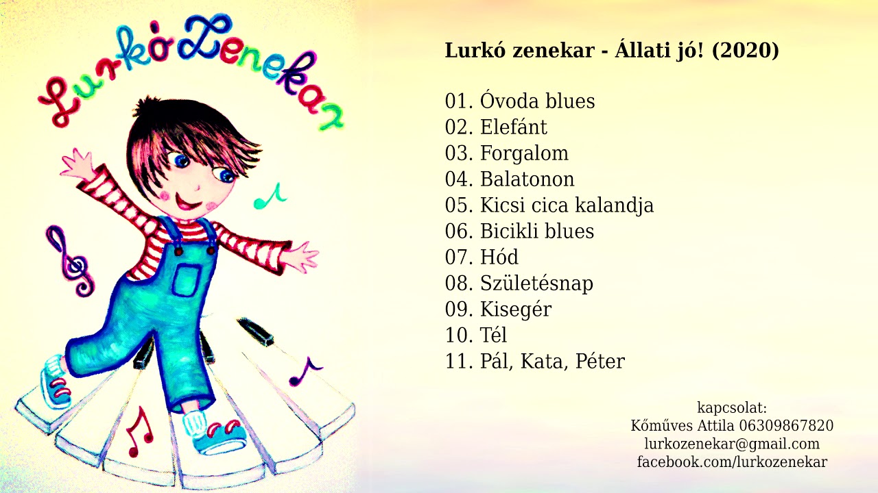 Lurkó zenekar - Állati jó! (2020) 