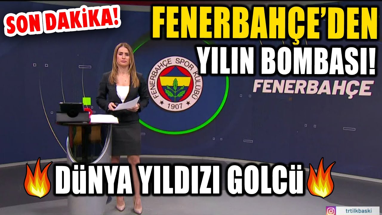 Son Dakika! Fenerbahçe'den Yılın Transfer Bombası! Dünya Yıldızı Golcü Geliyor!