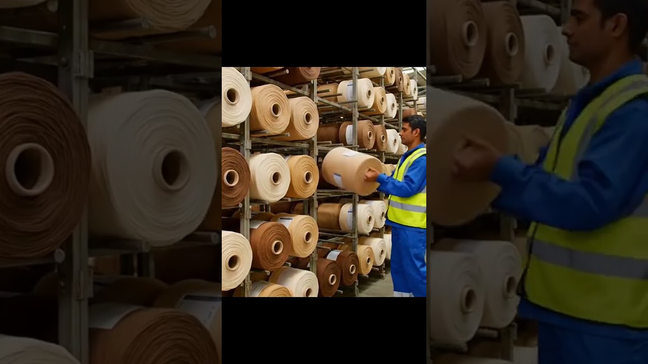 Inside the Camel Wool Factory - How Desert Wool Becomes Luxury Clothing (Full Process) 