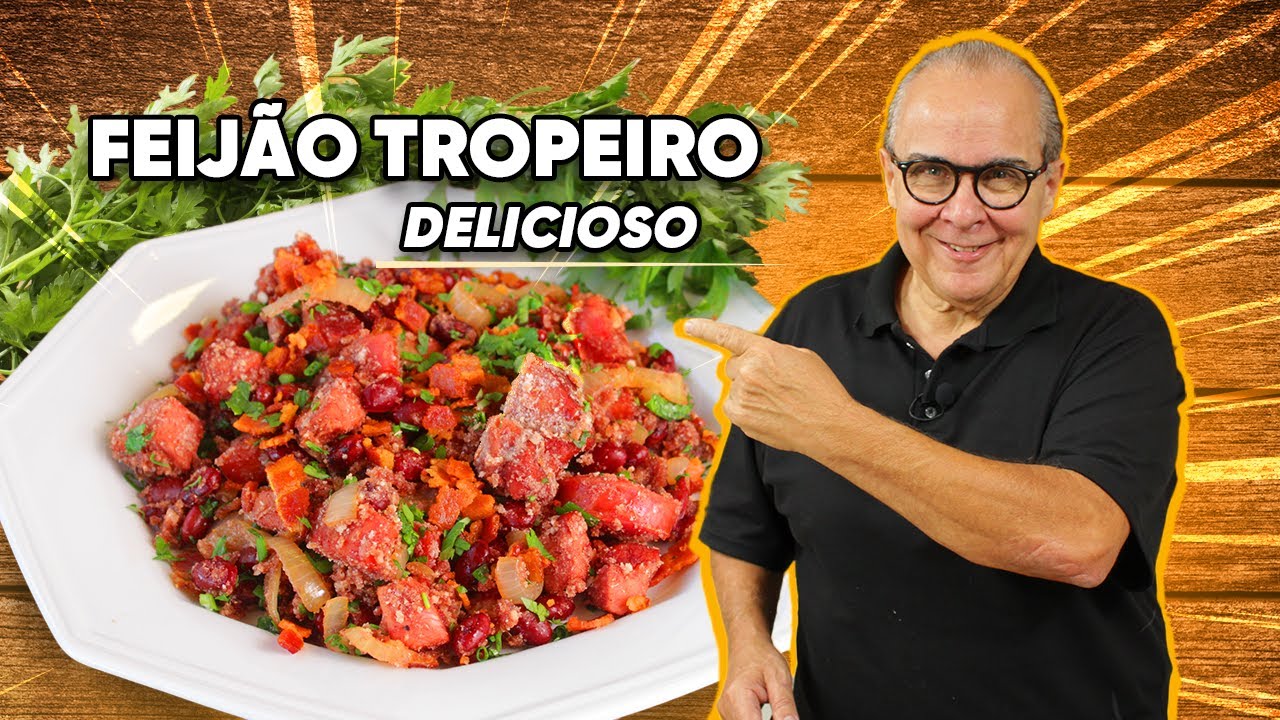 O FEIJÃO TROPEIRO MAIS GOSTOSO QUE VOCÊ VAI FAZER! SEM ERRO! - CHEF TAICO