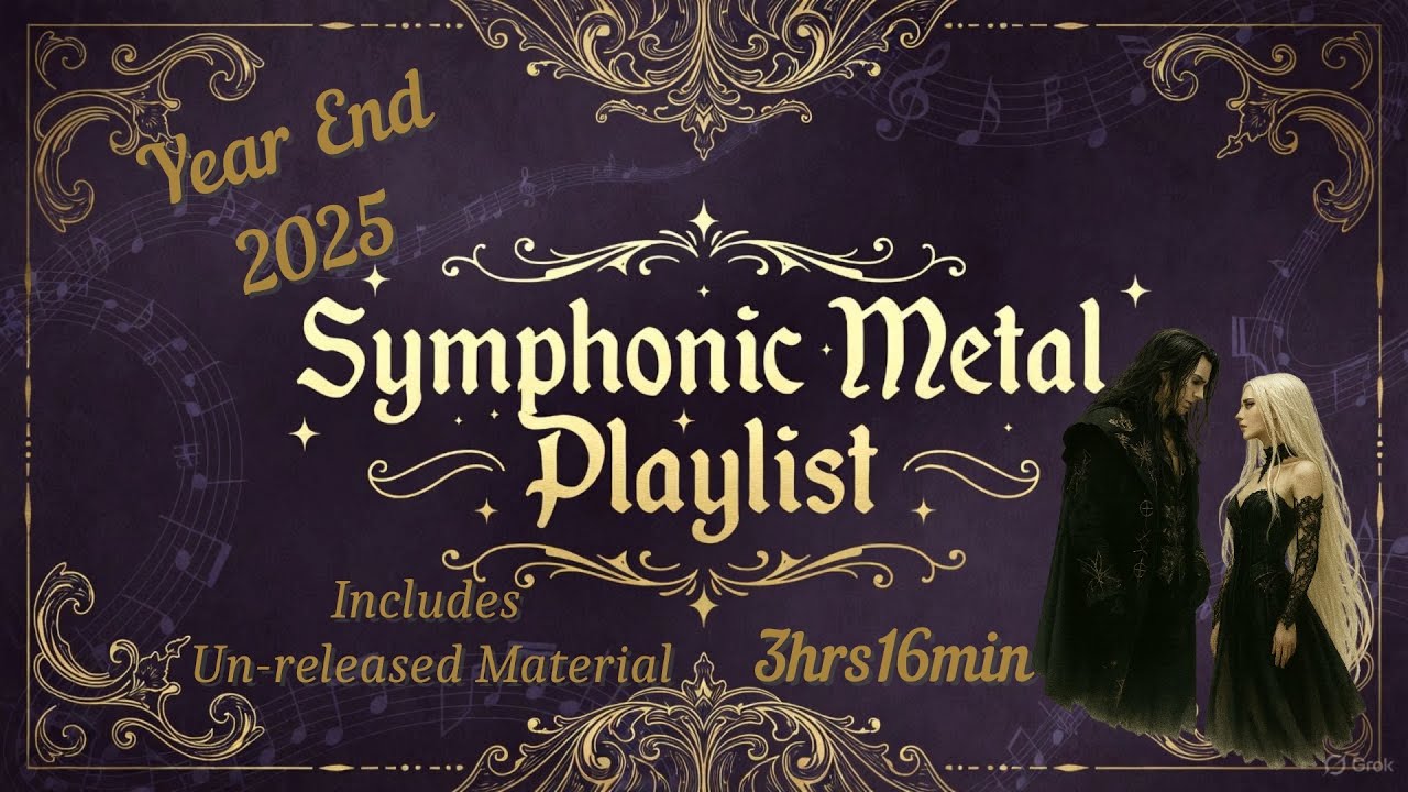 Symphonic Metal Playlist (Year End 2025) *Includes Un-Released Material