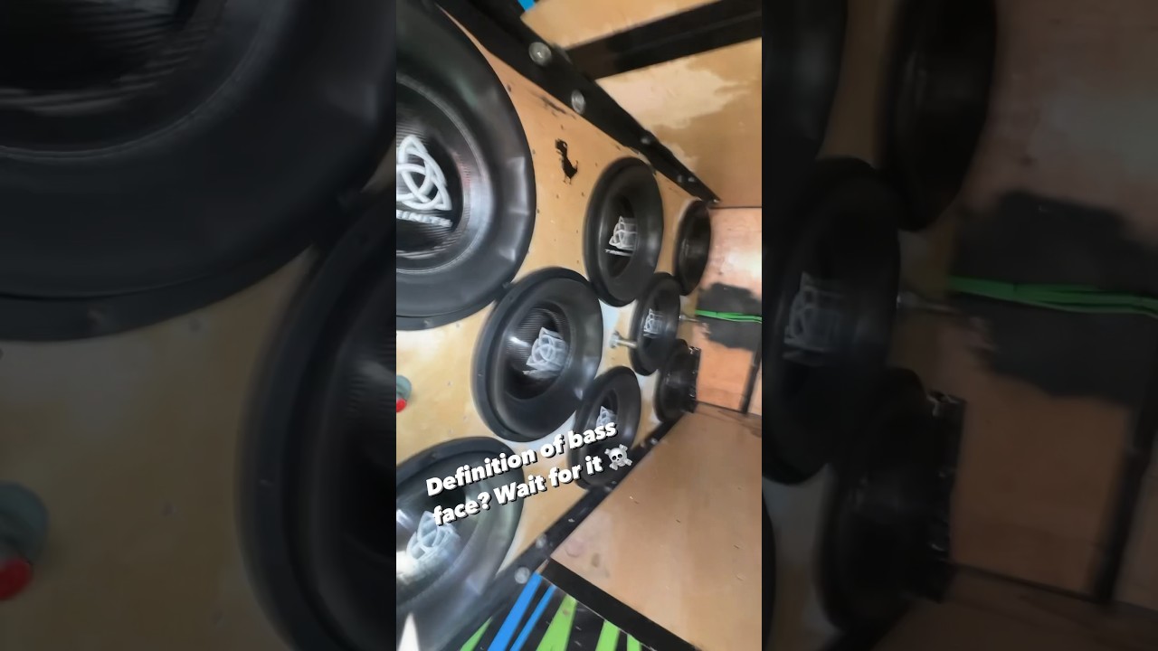 8 15&rdquo; #subwoofers putting the hurt on 🔊 #skyhighcaraudio #bass #subwoofer #caraudio #basshead