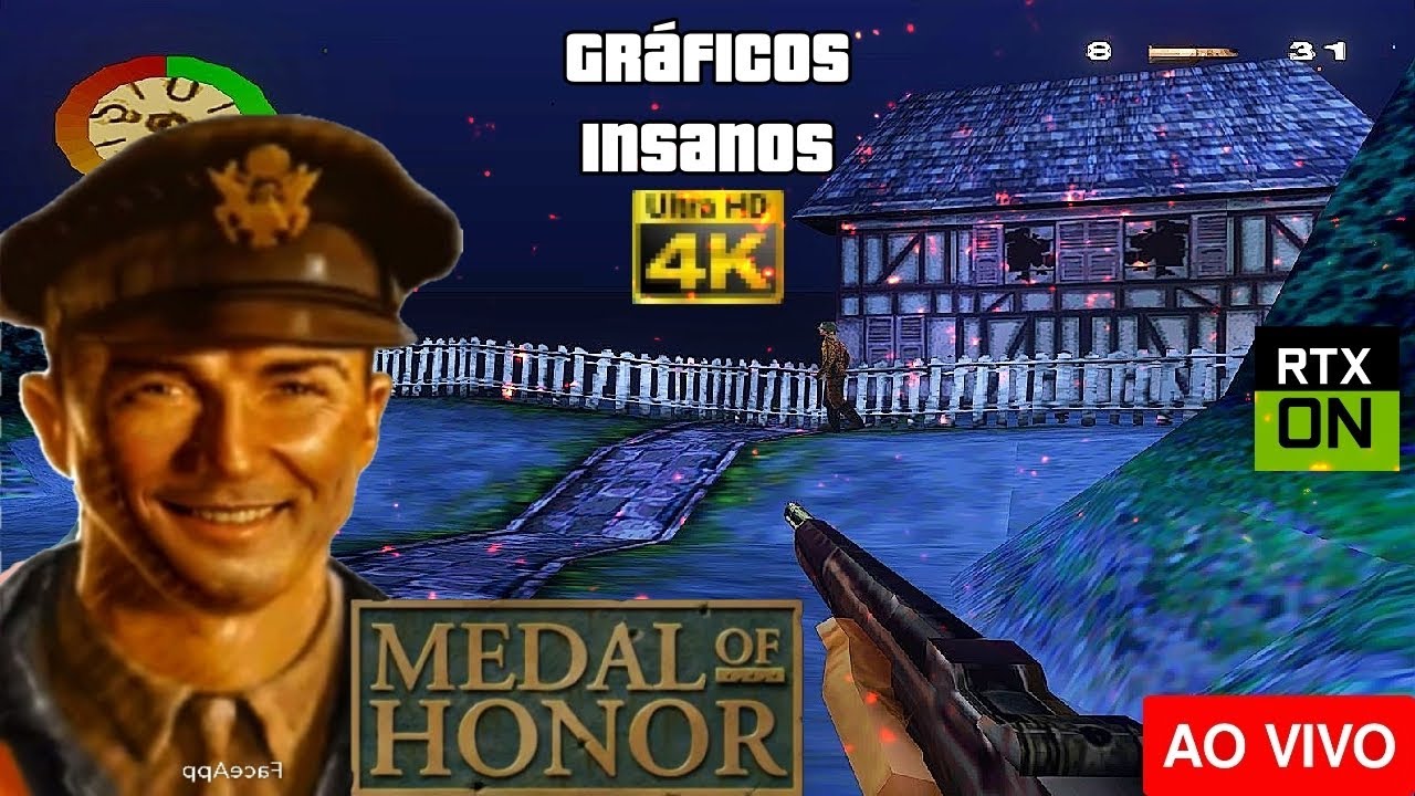 🔴 AO VIVO | MEDAL OF HONOR de PS1 até zerar!🔥