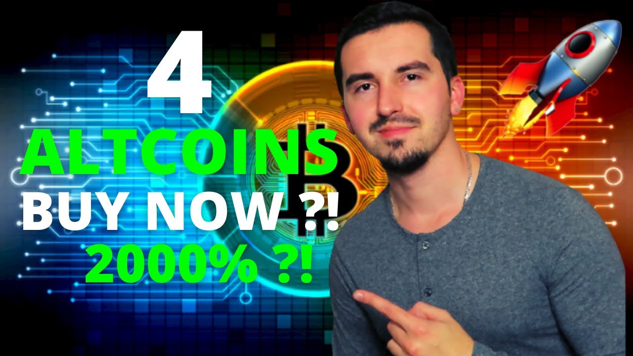 Top 4 Altcoins I'm Buying Now 🚀 | CRYPTO June 2021| 2000% Upside ?!| ALTCOINS ABOUT TO EXPLODE?! 😱 |
