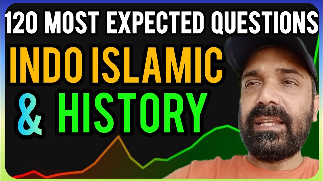120 Most Expected Questions from Indo Islamic and History GK || Mcqs for All Competitive Exams 