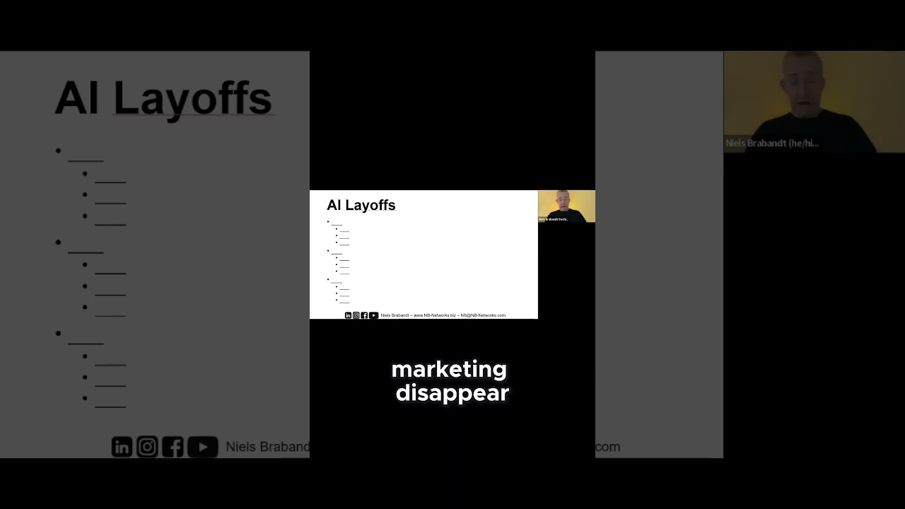 Will AI Make Your Job 'Magically' Disappear - by Niels Brabandt