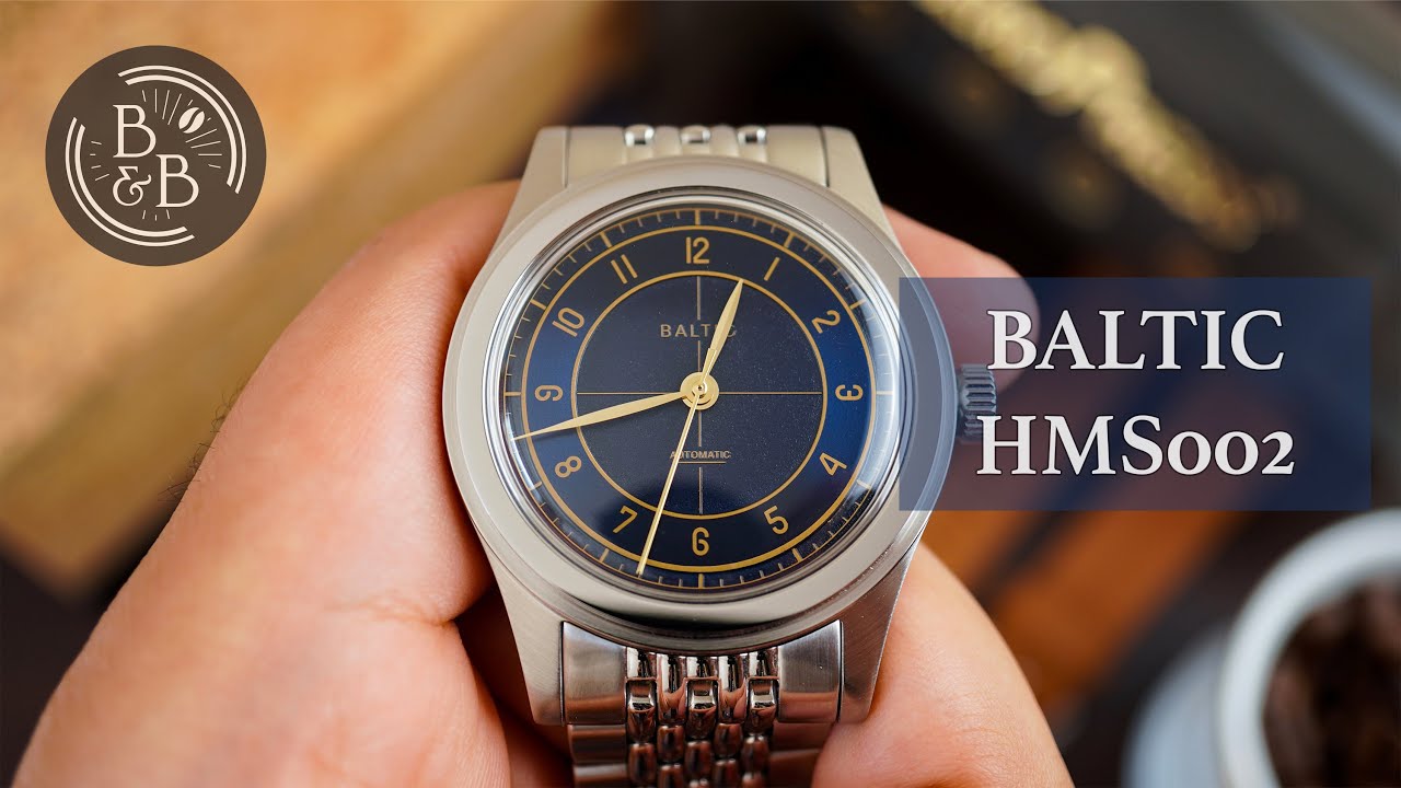 Baltic's Sector Dials & Beautiful Design Language - Baltic HMS 002 Blue Gilt Review - B&B