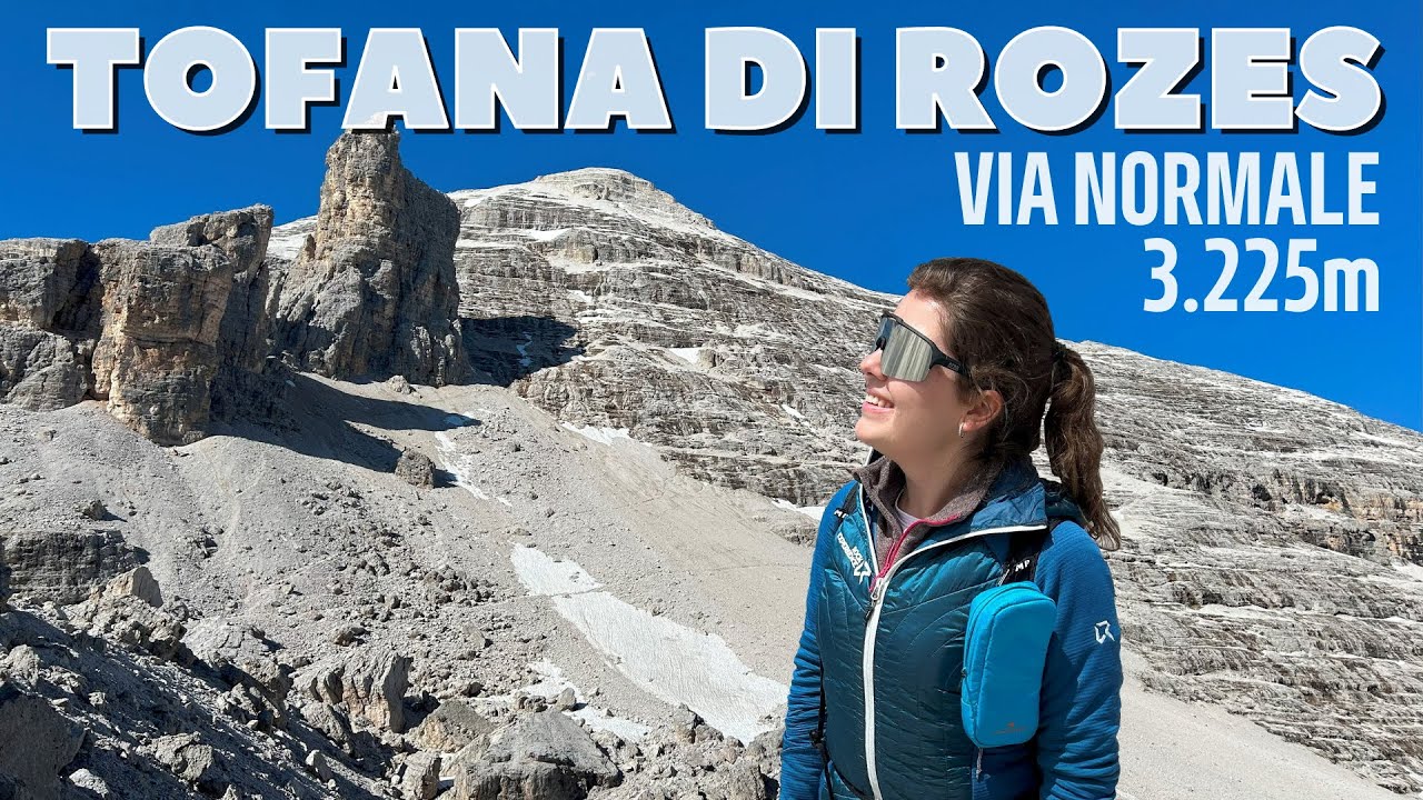 TOFANA DI ROZES Via Normale (3.225m) | Rifugio Dibona - Rifugio Giussani | Dolomiti Ampezzane