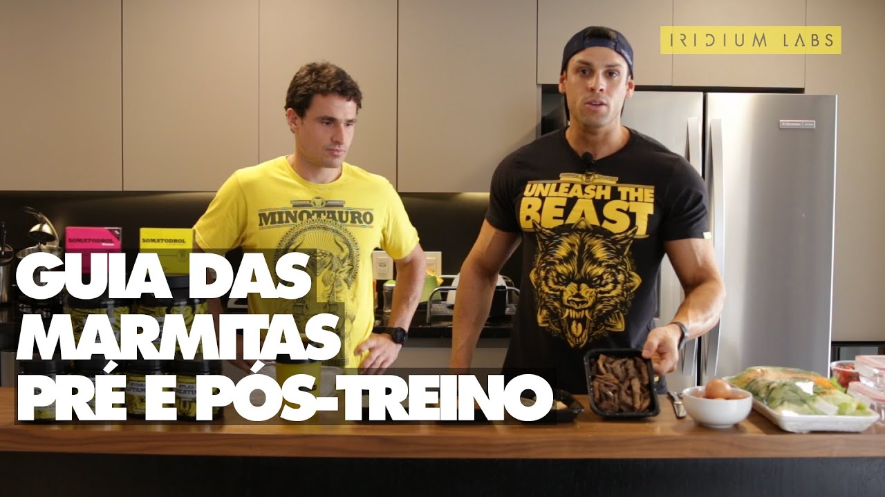 As marmitas pr&eacute; e p&oacute;s-treino do Guga Pinho | Feito de Iridium