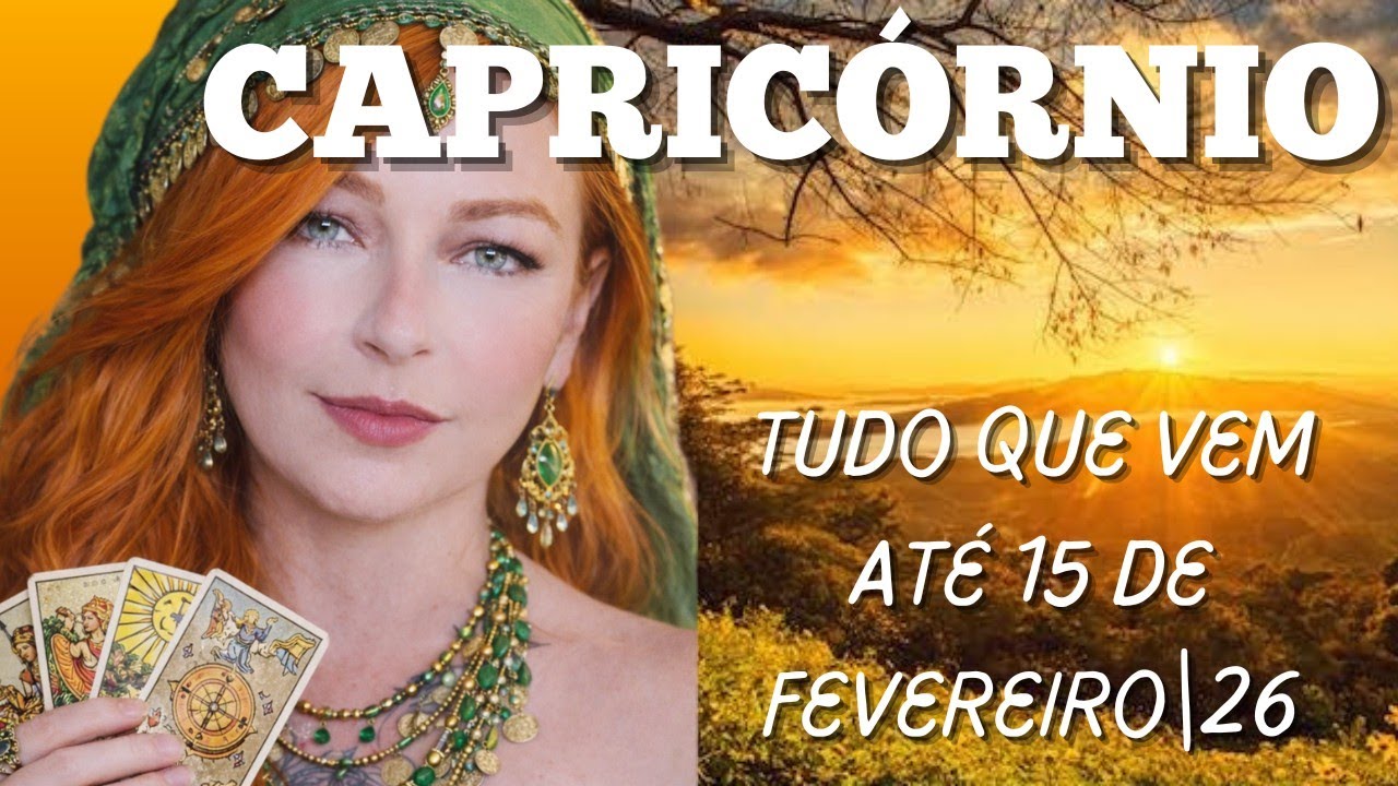 CAPRICÓRNIO☀️ FONTE DE ABUNDÂNCIA | UM ALERTA SOBRE ESSE RETORNO.