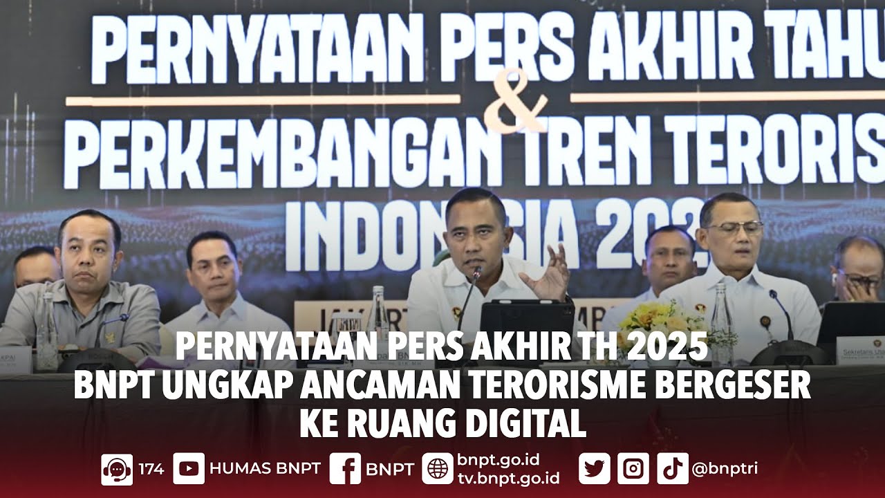 [BERITA] BNPT Sebut Ancaman Terorisme Bergeser ke Ranah Digital, Anak dan Remaja Jadi Sasaran