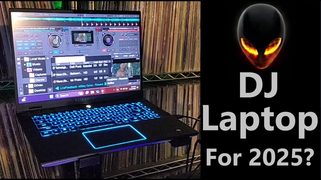 NEW DJ Computer For 2025? - Alienware M16 R2 Gaming Laptop + Samsung 990 PRO SSD 4TB