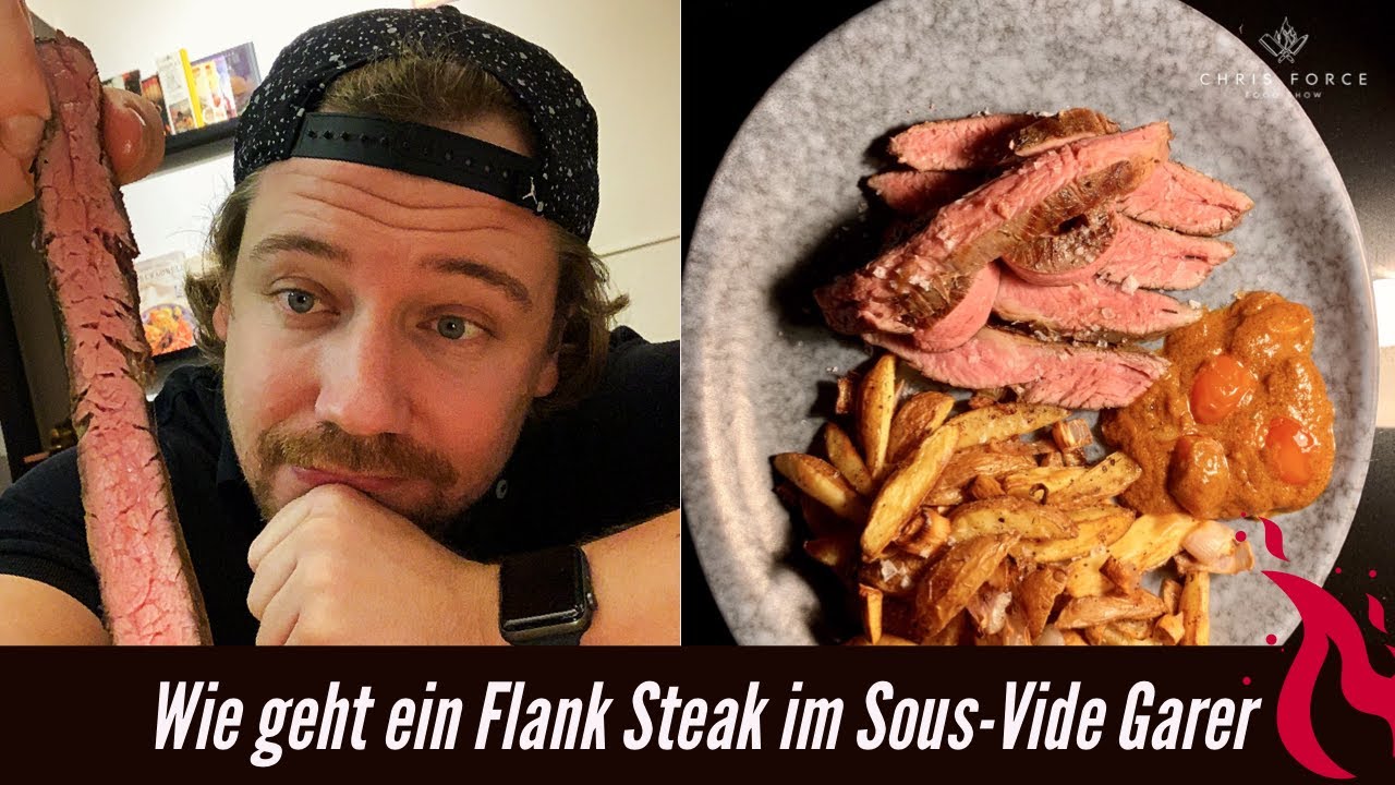 Wie einfach geht ein perfektes Flank Steak im Sous-Vide Garer 🤔 Ich zeige es Euch 🤩