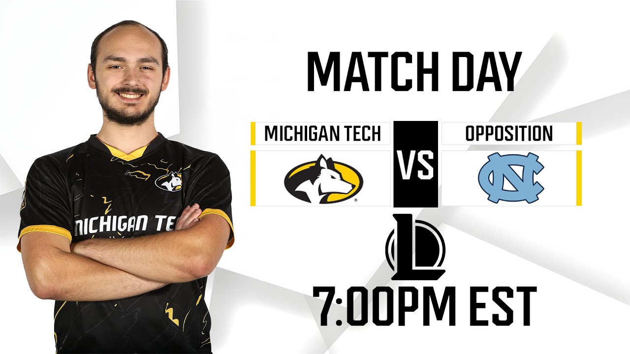 Michigan Tech vs University of North Carolina Chapel Hill | Playfly League of Legends Week 2