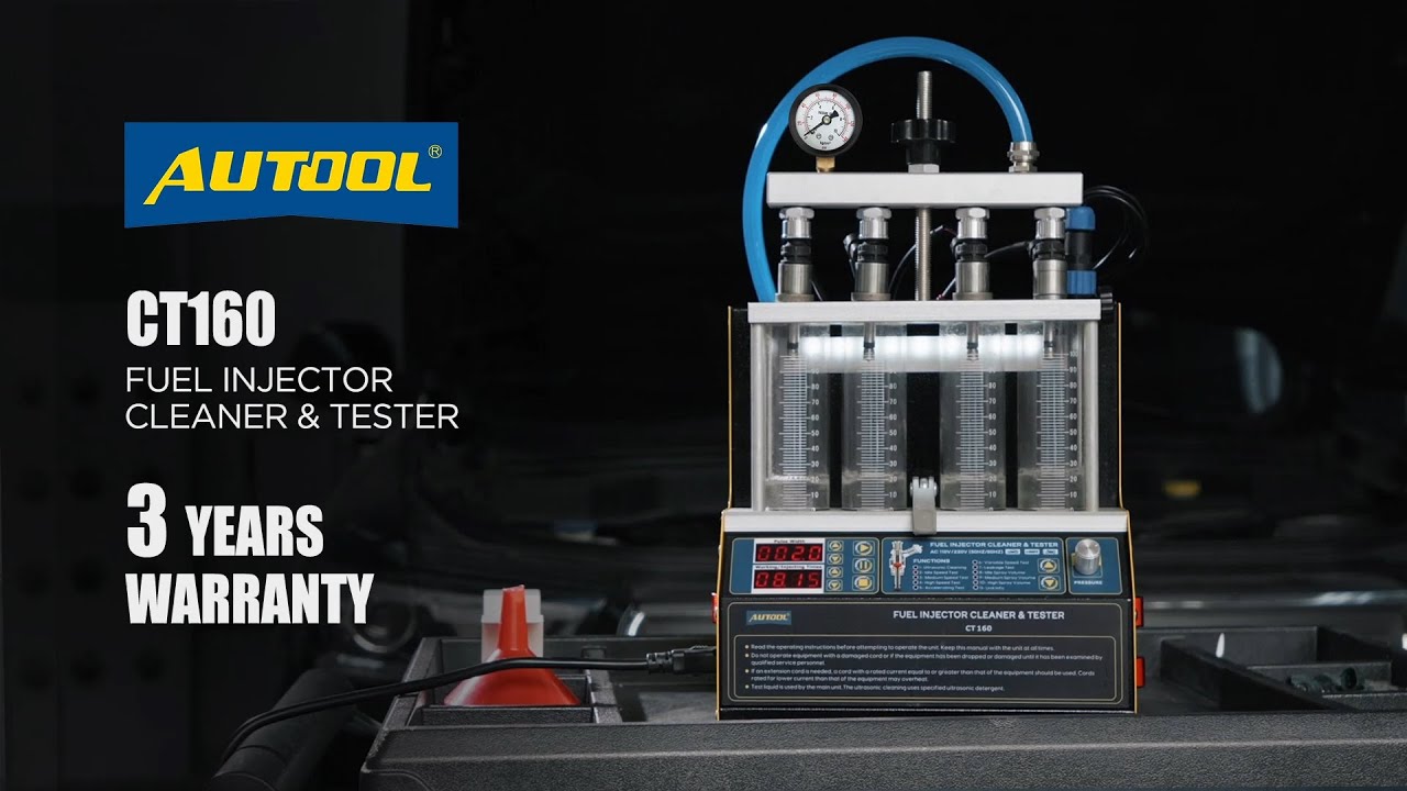 AUTOOL CT160 Fuel injector diagnostic and cleaning Cleaner Machine 110V-220V