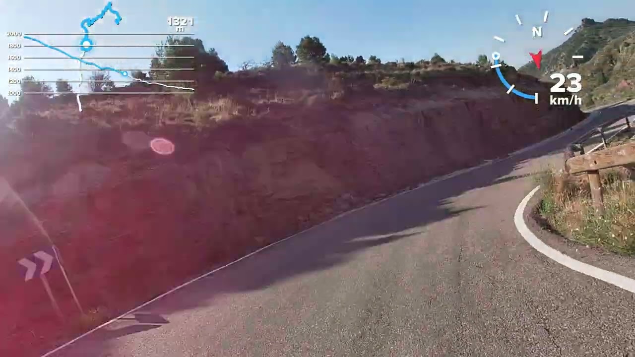 Descenso Pico del Buitre (Arcos de las Salinas)