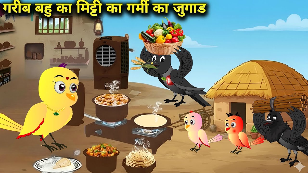 09-02-2026 |Chidiya Wala Cartoon | Gori ka garor aur juggu | New  Moral  stories | ranojungleBuddies