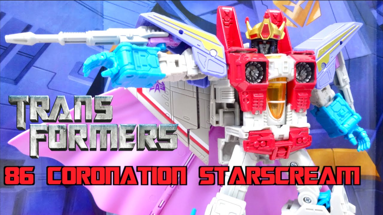 【トランスフォーマー  】新破壊大帝 スタースクリーム ヲタファの変形レビュー /  Transformers Studio Series 86 CORONATION STARSCREAM