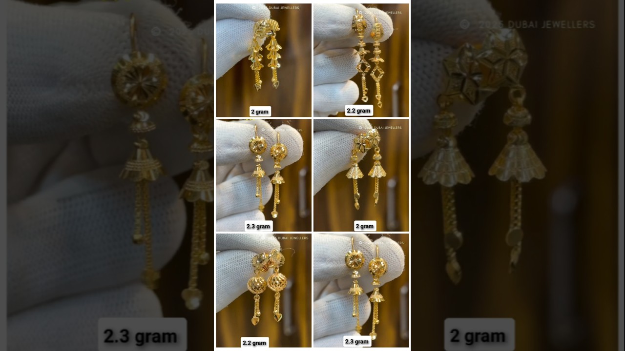 gold earrings designs || gold earrings designs for women || daily wear earrings designs in gold.