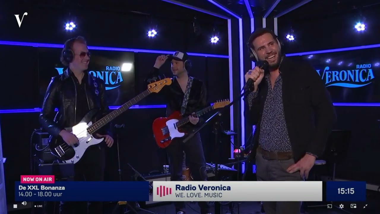 Bouke & ElvisMatters band - I Just Can't Help Believing - Radio Veronica; XXL Bonanza 24-02-2023