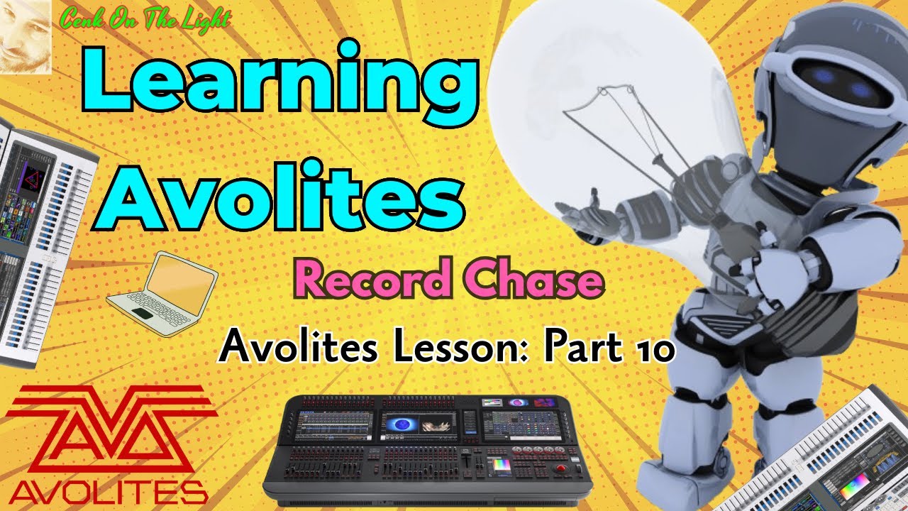 Avolites Record Chase | Learning Avolites [ЧАСТЬ 10]