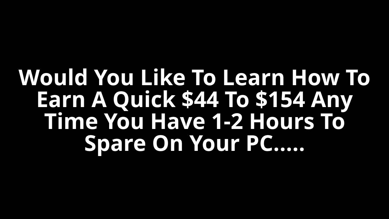 Earn Money With Project Payday No Experience Needed To Earn Money $154 Daily.