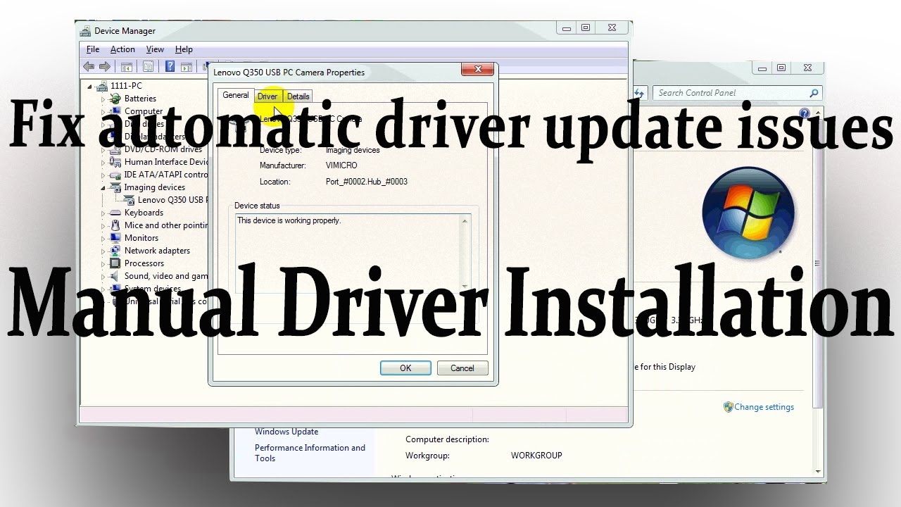windows driver error solution