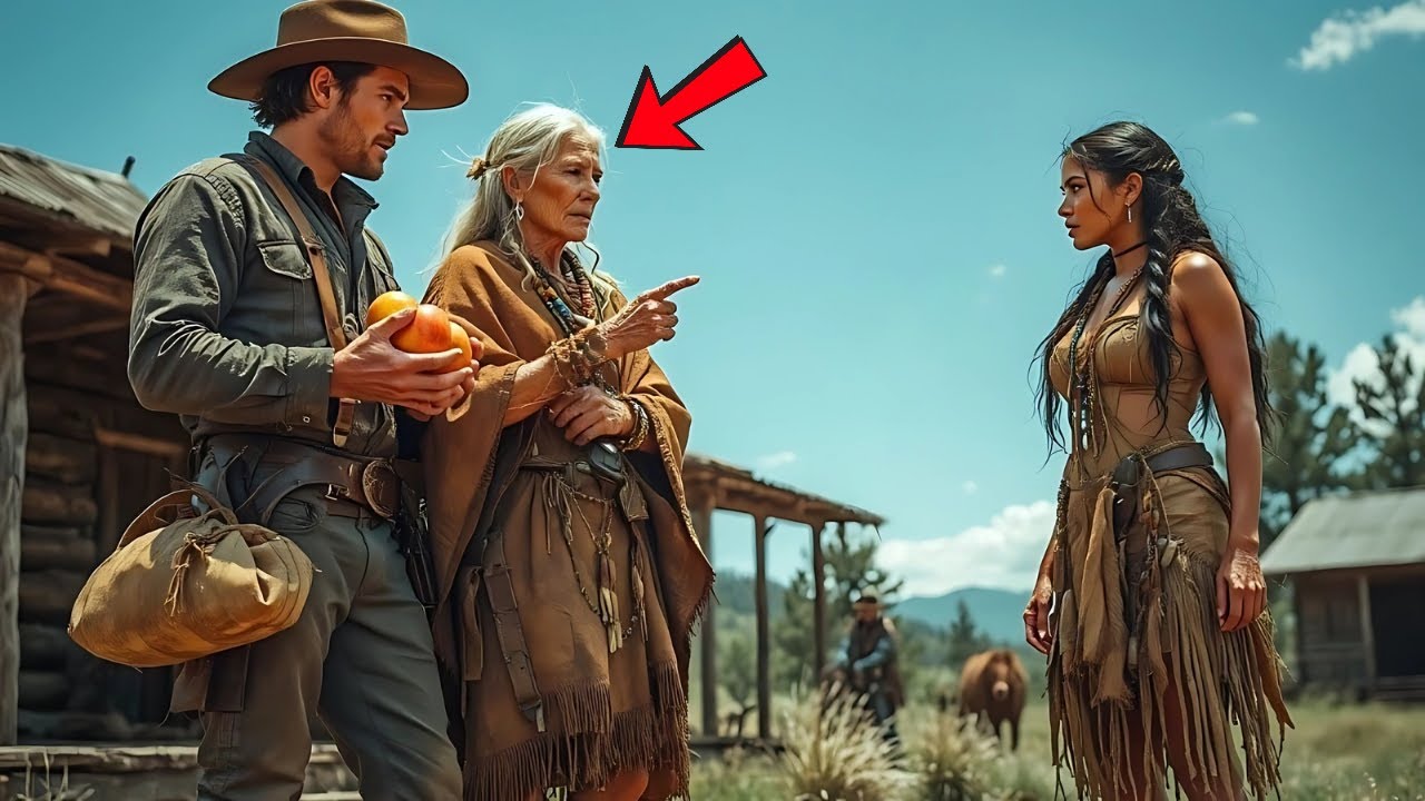 Ich hörte, du willst eine Frau, meine Jungfrau-Tochter ist perfekt für dich," sagte die Apache-Frau!